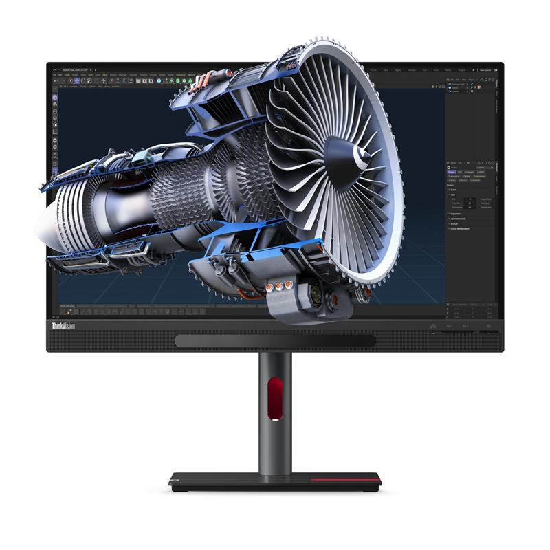 Lenovo ThinkVision 27 3D LED display 68,6 cm (27"") 3840 x 2160 Pixels 4K Ultra HD Zwart