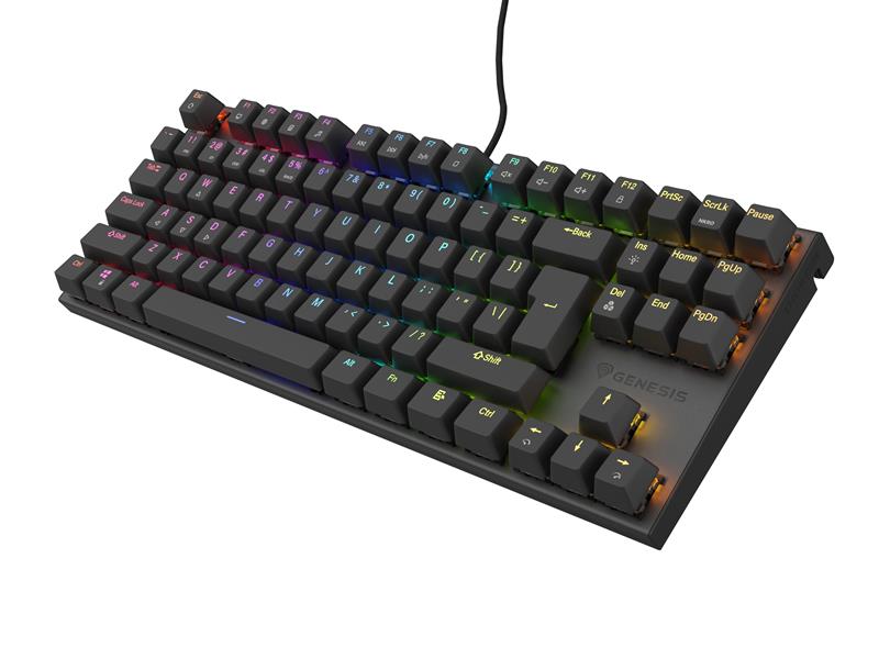 GENESIS Thor 303 TKL toetsenbord Gamen USB QWERTY US International Zwart