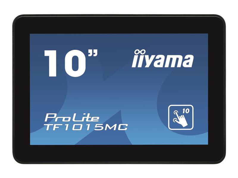 iiyama TF1015MC-B2 touch screen-monitor 25,6 cm (10.1"") 1280 x 800 Pixels Zwart Multi-touch