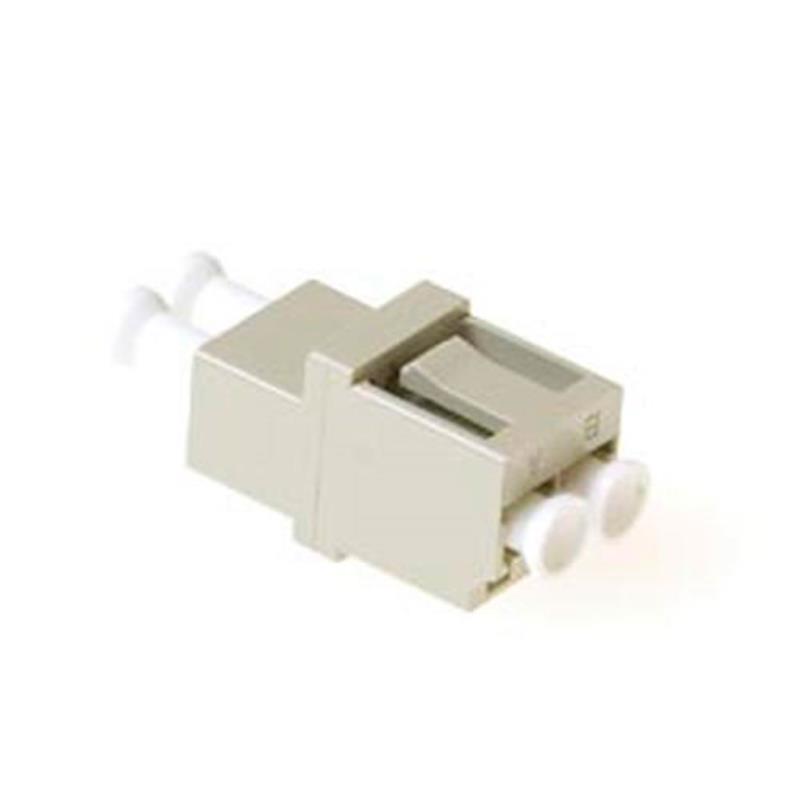ACT Fiber optic LC duplex adapter multimode OM2 square