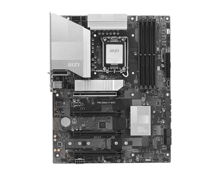 MSI PRO B860-P WIFI moederbord Intel B860 LGA 1851 (Socket V1) ATX