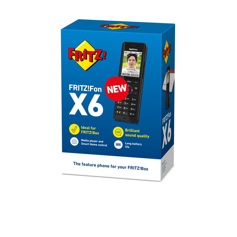 FRITZ!Fon 20003009 telefoon DECT-telefoon Nummerherkenning Zwart