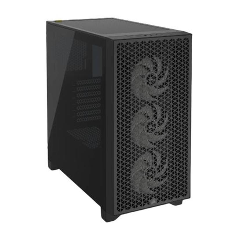 3000D RGB Tempered Glass Mid-Tower Black