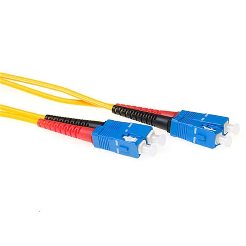 Ewent EL3903 Glasvezel kabel 3 m 2x SC OS2 Geel