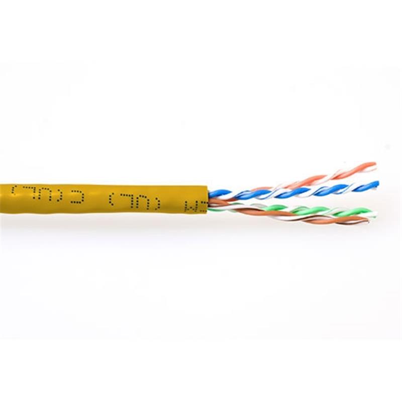 ACT 305m Cat6 Cable netwerkkabel Geel