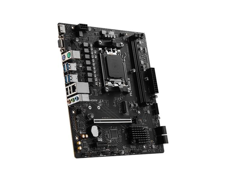 MSI PRO A620M-B moederbord AMD A620 Socket AM5 micro ATX