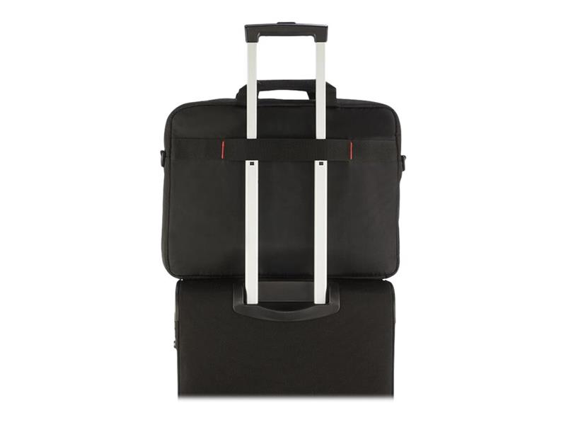 Samsonite GuardIT 2 0 schouder tas 17 3 inch zwart