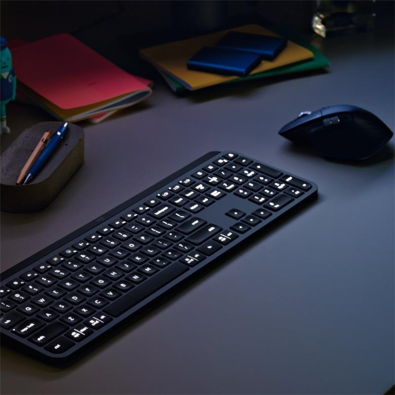 Logitech MX Keys combo for Business Gen 2 toetsenbord Inclusief muis RF-draadloos + Bluetooth QWERTY US International Grafiet