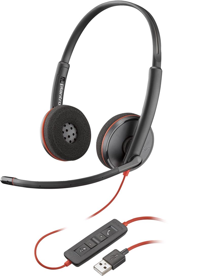 HP Poly Blackwire C3220 USB-A Headset