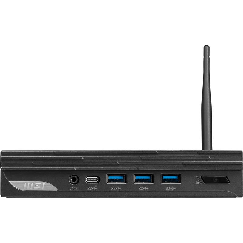 MSI Pro DP10 13M-001EU Intel® Core™ i7 i7-1360P 16 GB DDR4-SDRAM 1 TB SSD Windows 11 Pro Mini PC Zwart