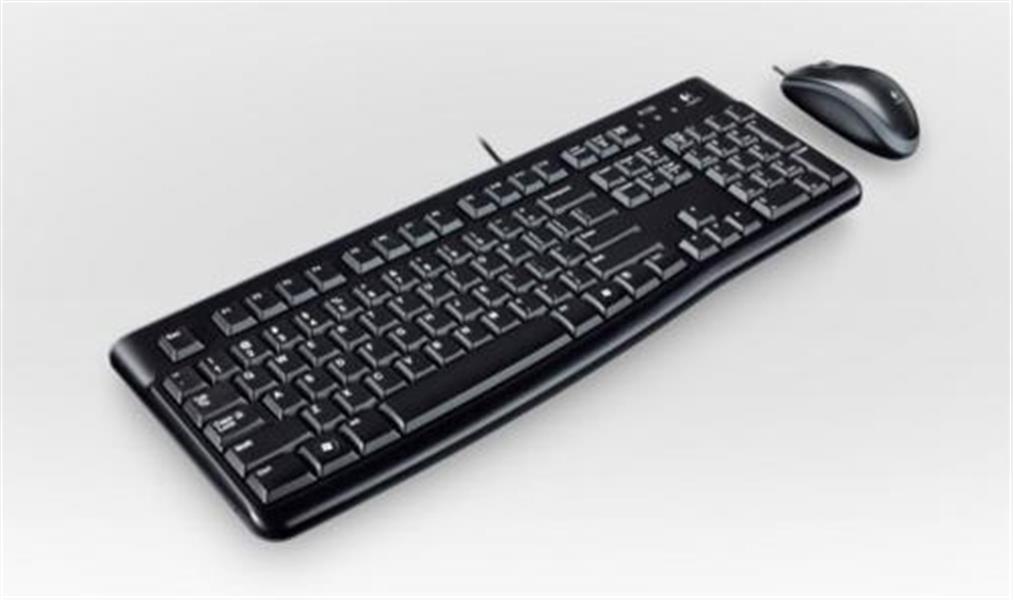 Logitech Desktop MK120 toetsenbord USB QWERTZ Duits Zwart