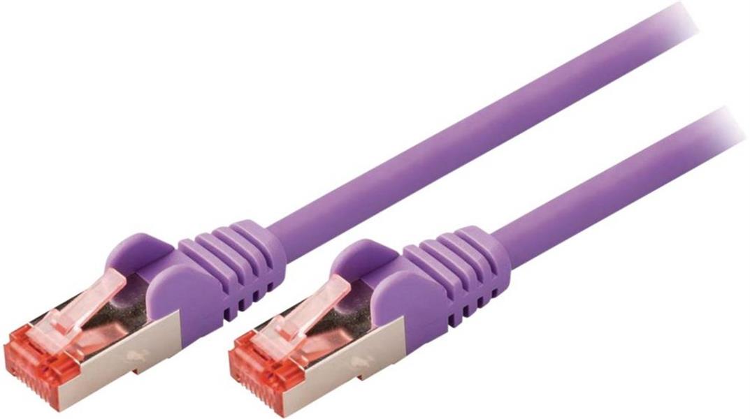 Nedis CCGP85221VT15 netwerkkabel Violet 1,5 m Cat6 S/FTP (S-STP)