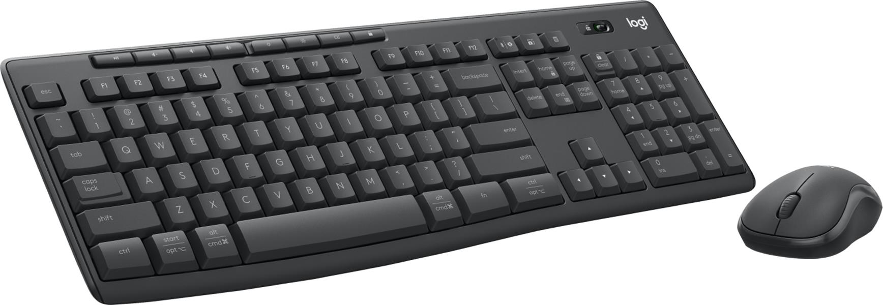 Logitech MK370 Combo for Business toetsenbord Inclusief muis RF-draadloos + Bluetooth QWERTY Spaans Grafiet