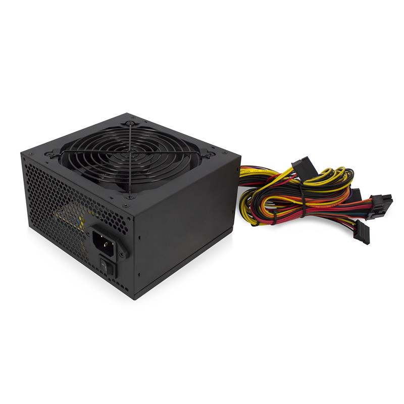 Eminent EM3908 power supply unit 600 W 20+4 pin ATX ATX Zwart