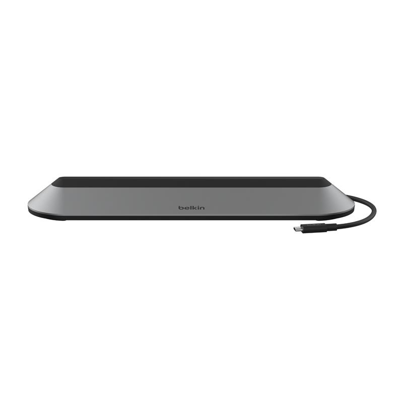 Belkin INC014BTSGY laptop dock & poortreplicator Bedraad USB 3.2 Gen 2 (3.1 Gen 2) Type-C Zwart, Grijs