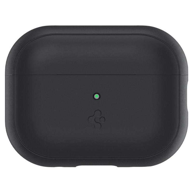 Spigen Silicone Fit Strap Apple AirPods Pro 1 2 Case Black 