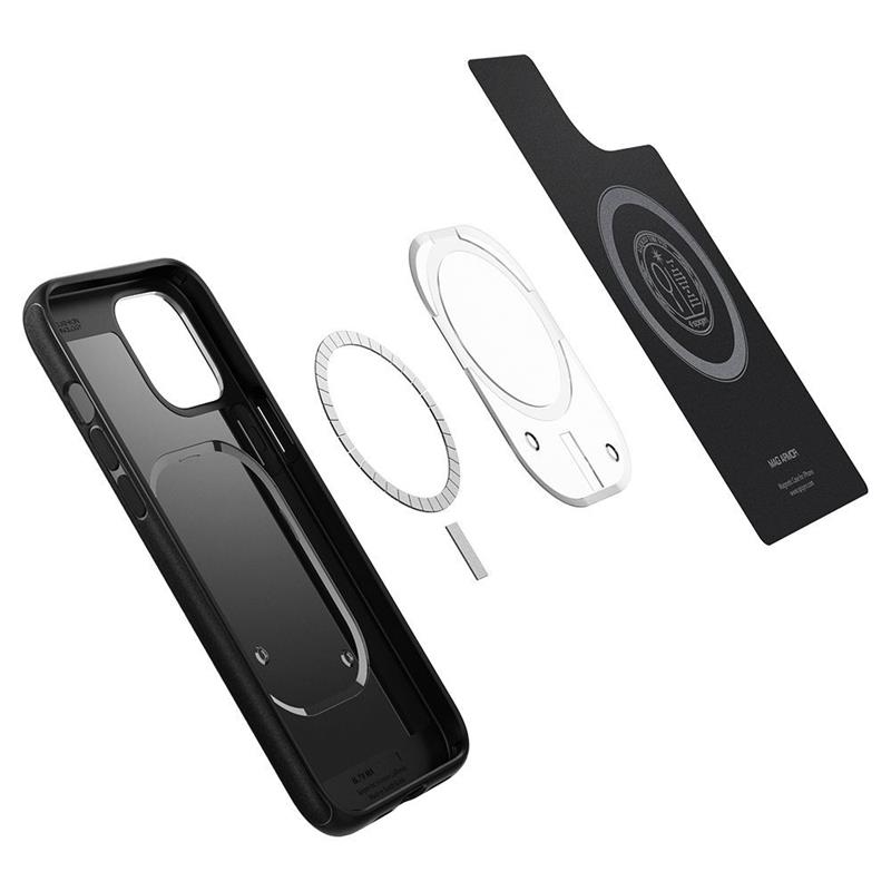 Spigen iPhone 12 Pro 12 Mag Arm Black