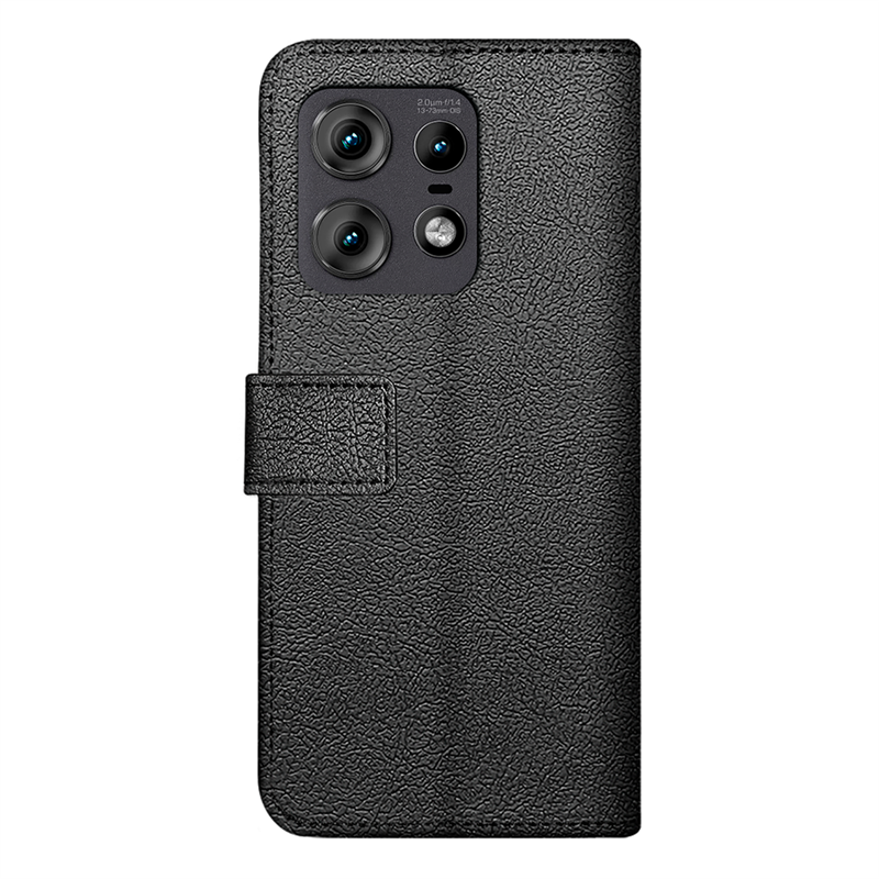 Motorola Edge 50 Pro - Classic Wallet Case - Black