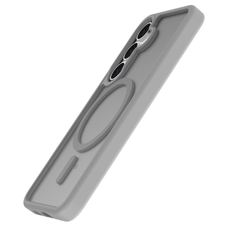 Samsung Galaxy S25 - Military Grade Case - compatible with MagSafe - Grey