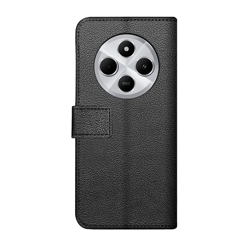 Xiaomi Redmi 14C - Classic Wallet Case - Black