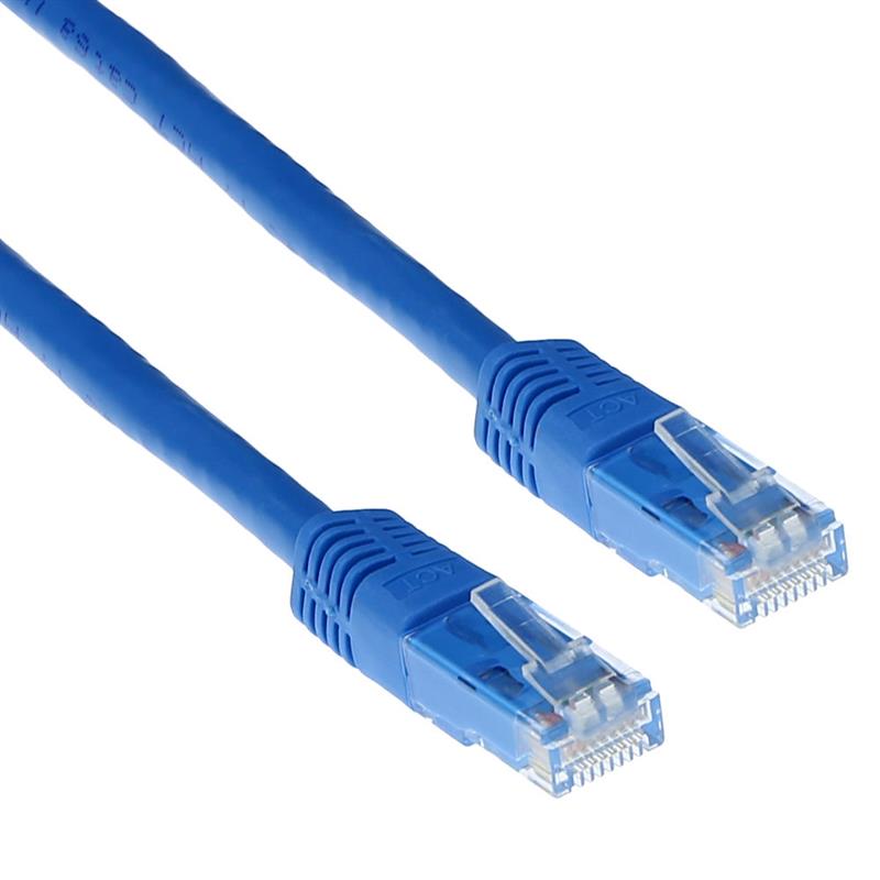 ACT 3.00m Cat6a UTP netwerkkabel Rood 3 m U/UTP (UTP)
