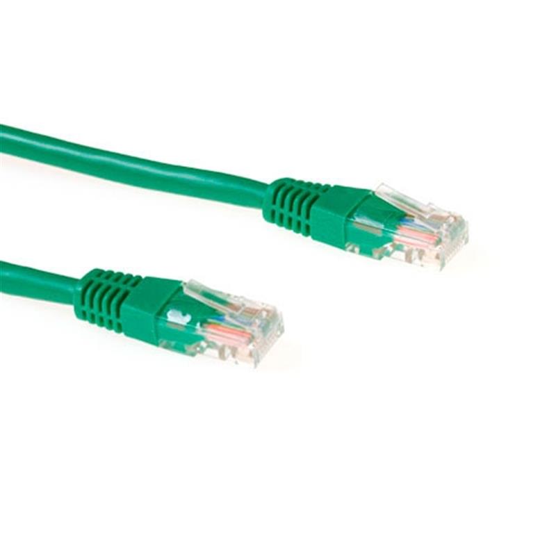 Ewent 0.5m Cat5e UTP netwerkkabel Groen 0,5 m U/UTP (UTP)