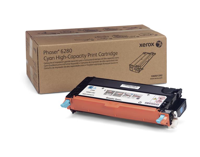 Xerox Hoge Capaciteit Tonercartridge, Cyaan (5.900 PaginaS)