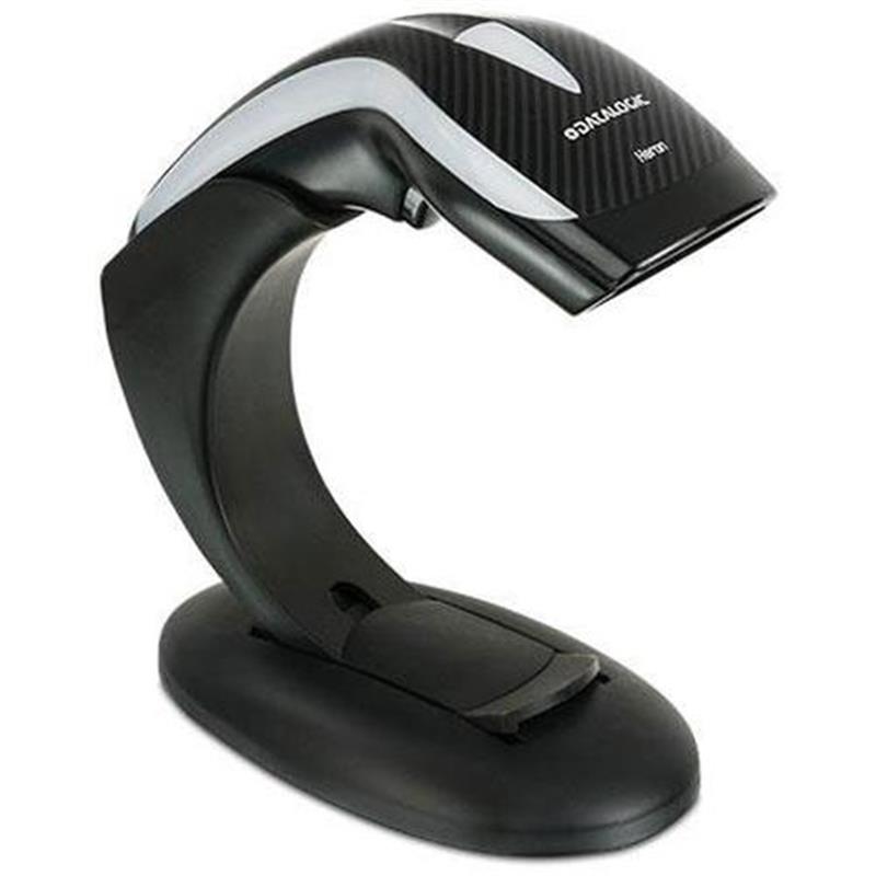 Heron HD3130 Kit - Included Stand USB Cable - Handheld Barcode Scanner - Cable Connectivity - 270 scan s - 1D - Black