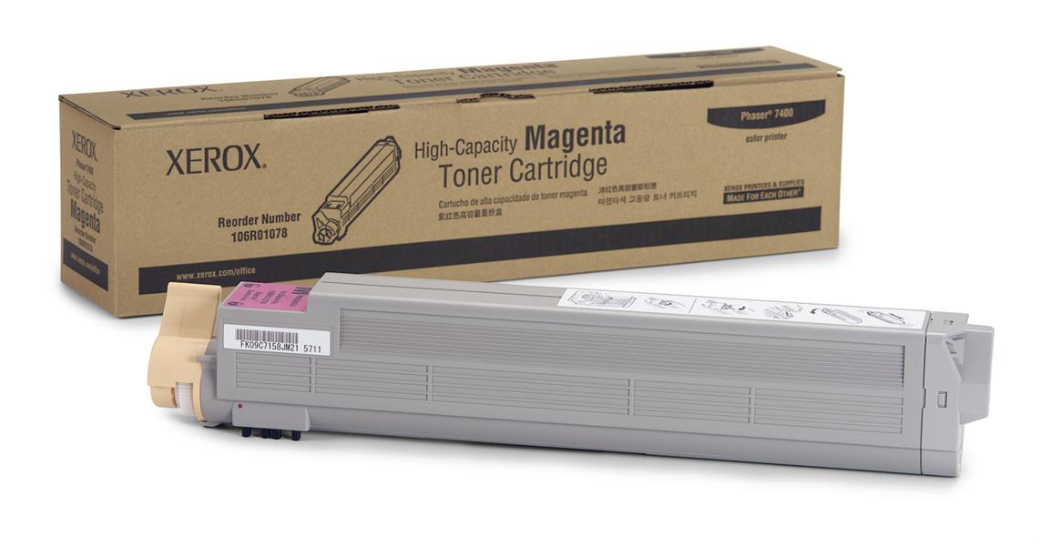 Xerox Magenta High-Capacity Toner Cartridge (18,000 Pages*)