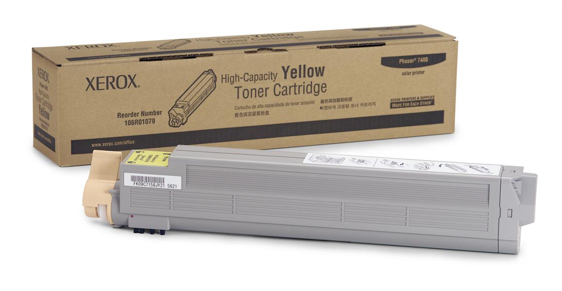 Xerox Yellow High Capacity Toner Cartridge (18,000 Pages*)