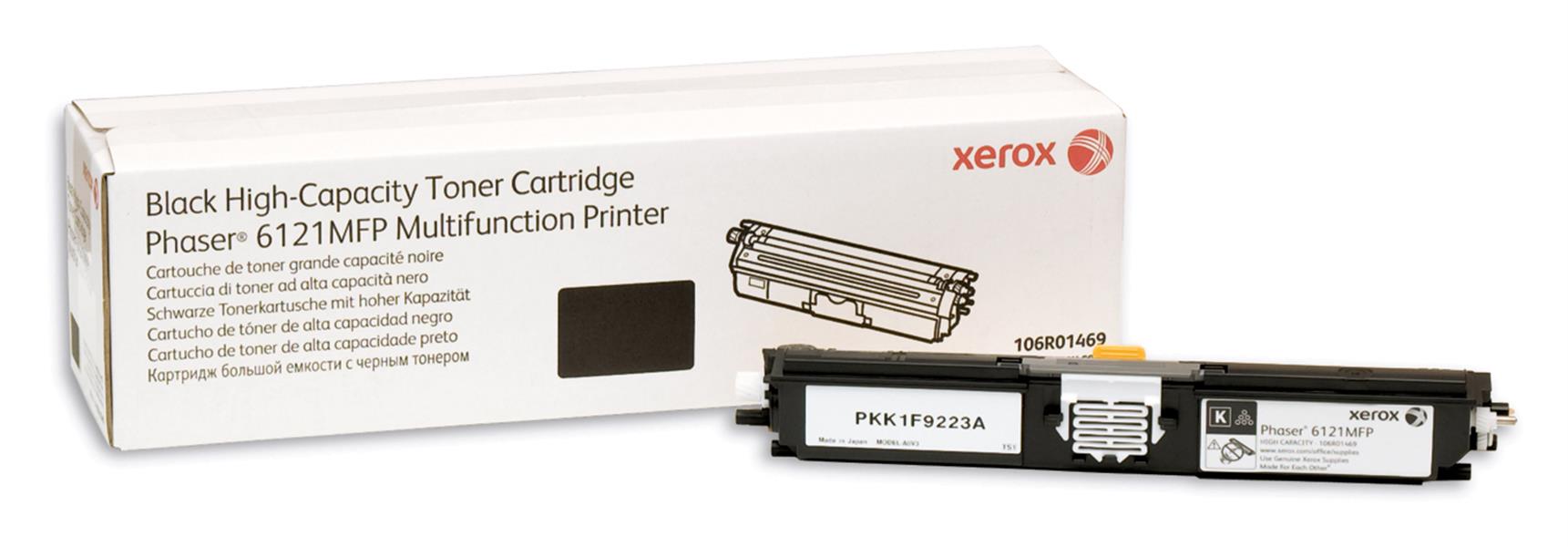 Xerox Phaser 6121Mfp, Tonercartridge Met Extra Grote Inhoud, Zwart (2600 PaginaS)