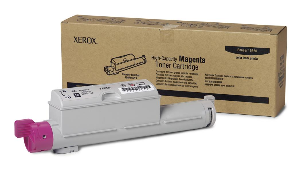Xerox Hoge Capaciteit Magenta Tonercartridge, Phaser 6360