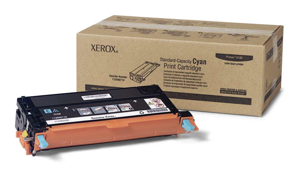 Xerox Standaard Printercartridge, Cyaan, Phaser 6180-Serie