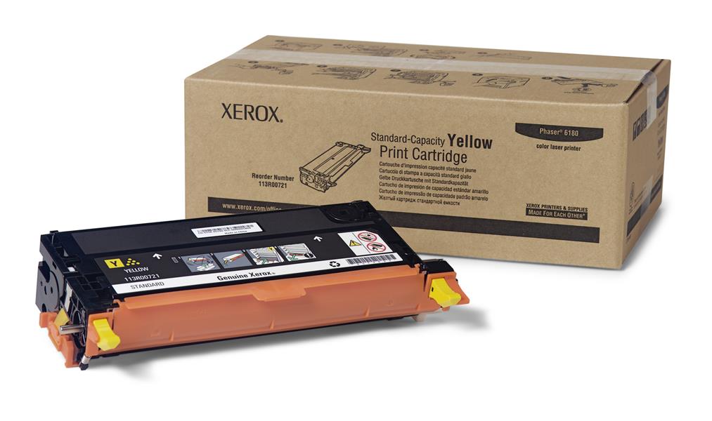 Xerox Standaard Printercartridge, Geel, Phaser 6180-Serie