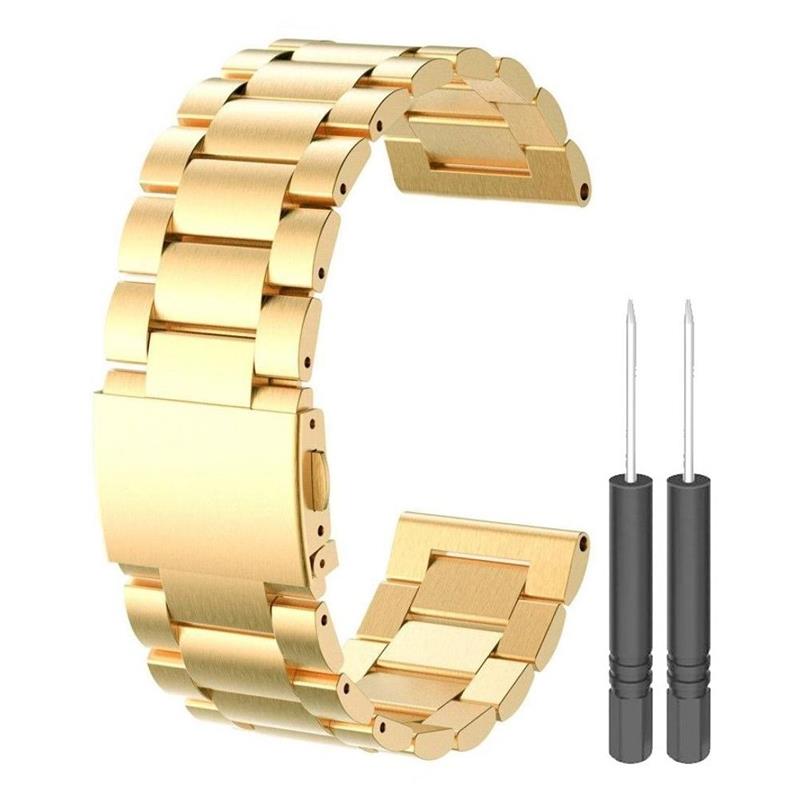 Garmin Fenix 3 Fenix 3 HR Stainless Steel Watchband Gold 