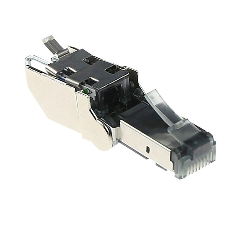 Multimedia Connect Roteerbare toolless modulaire RJ45 connector voor afgeschermde massieve kabel