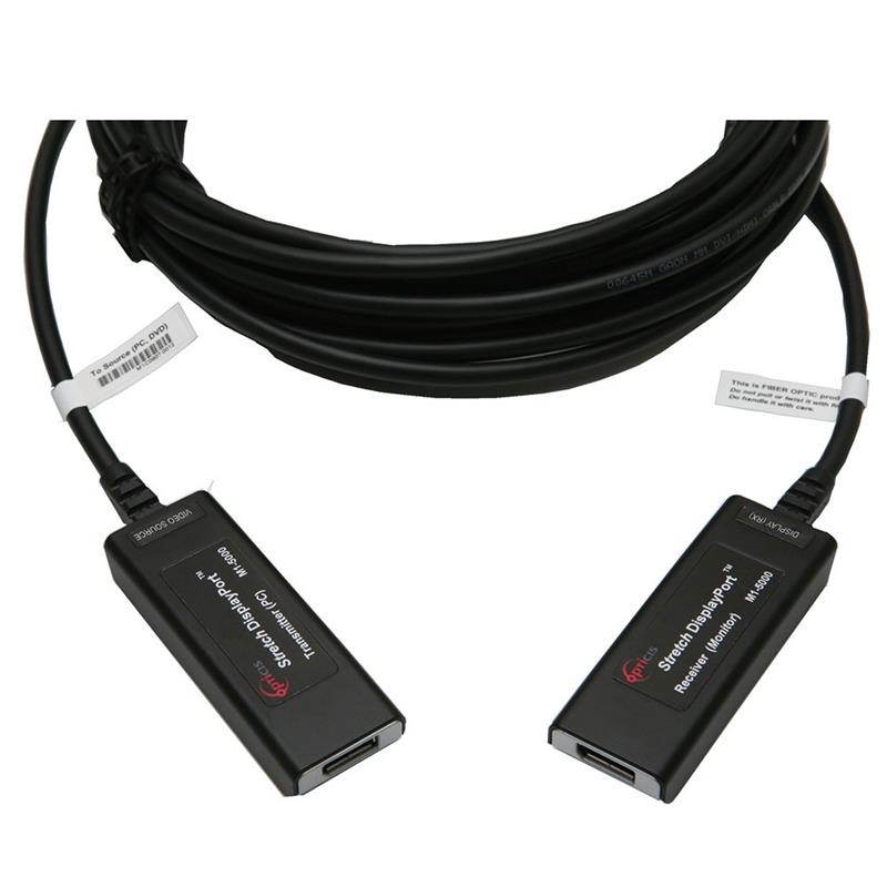 Opticis DisplayPort 1 1a extender set over fiber tot 10 meter