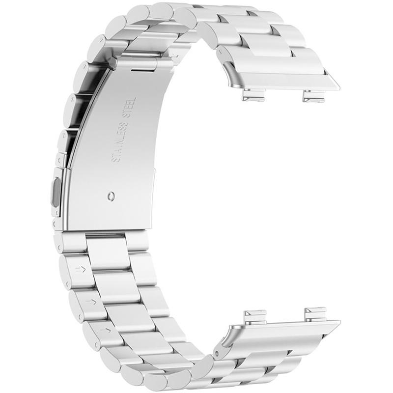 Watch Strap Oppo Watch 2 42mm - Metal Steel Band - Silver