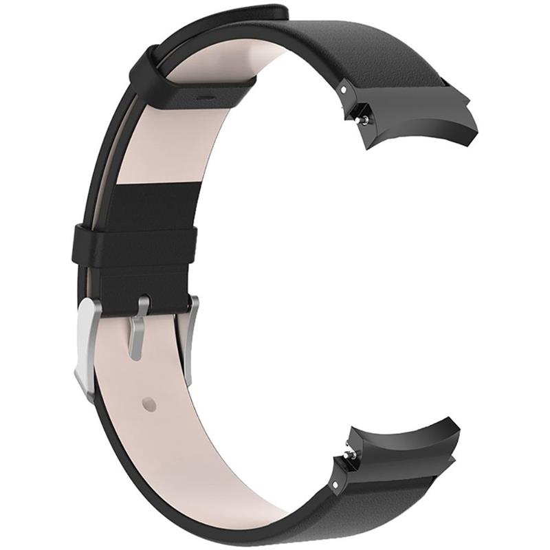 Perfect Fit PU Leather Watchband - 20mm aansluiting horlogeband Black 