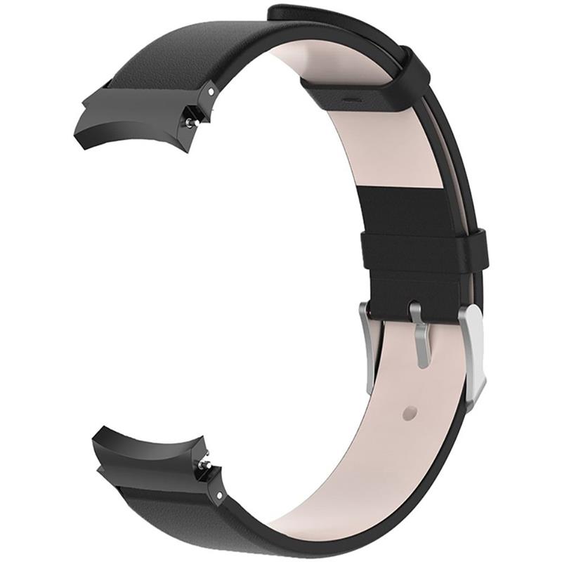 Perfect Fit PU Leather Watchband - 20mm aansluiting horlogeband Black 