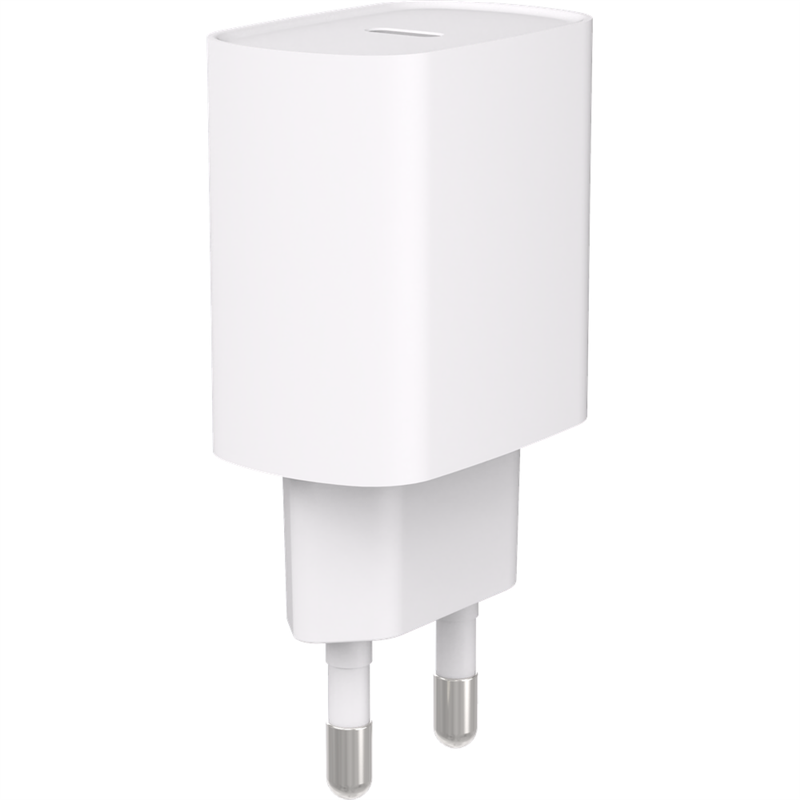 Essential USB-C PD Charger 20W - White bulk packed 