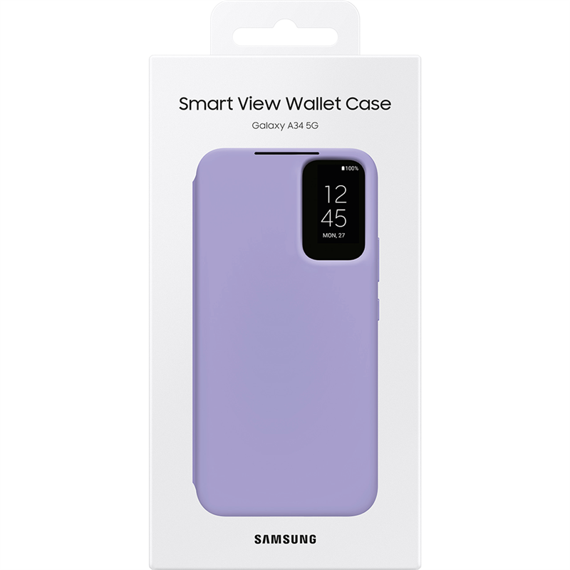 Samsung EF-ZA346 mobiele telefoon behuizingen 16,8 cm (6.6"") Portemonneehouder Bosbes