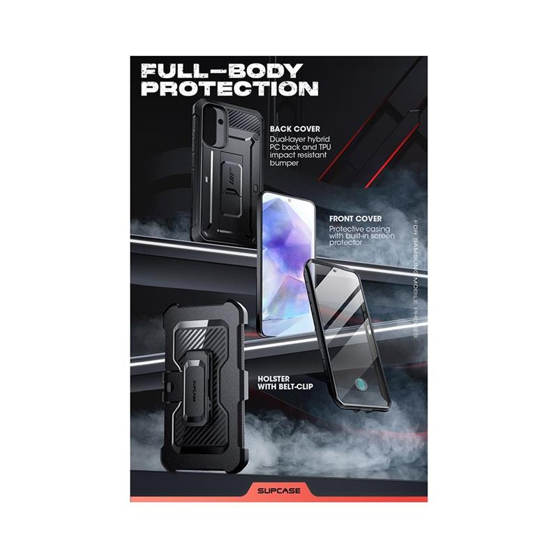 Supcase Case Samsung Galaxy A55 - Unicorn Beetle Pro - Black