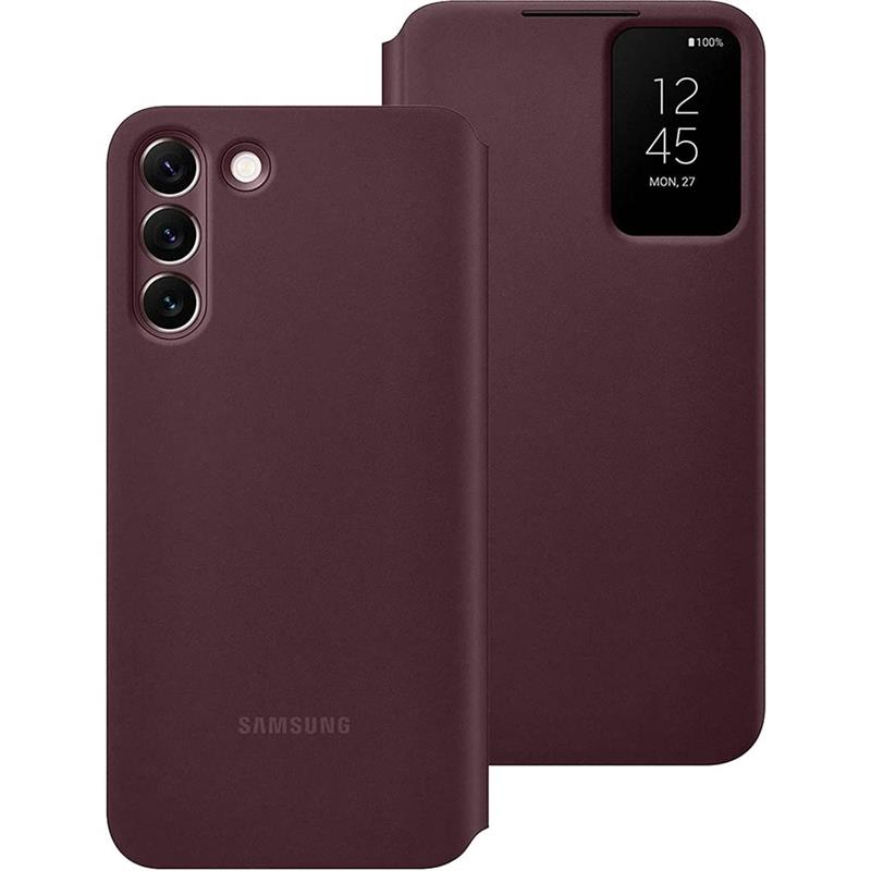Samsung EF-ZS906C mobiele telefoon behuizingen 16,8 cm (6.6"") Flip case Bordeaux rood