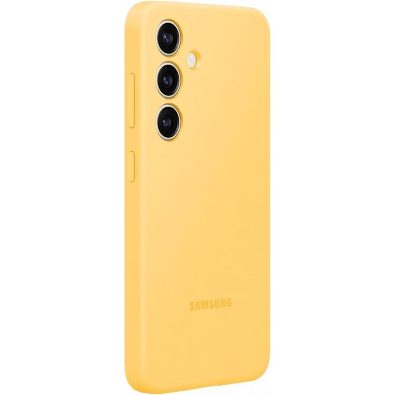 Samsung Silicone Case Yellow mobiele telefoon behuizingen 15,8 cm (6.2"") Hoes Geel