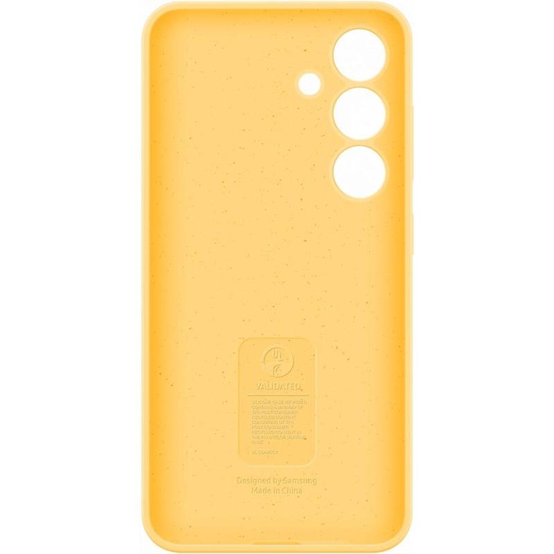 Samsung Silicone Case Yellow mobiele telefoon behuizingen 15,8 cm (6.2"") Hoes Geel