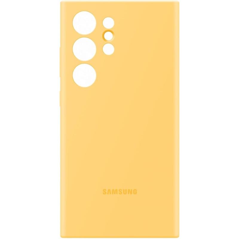 Samsung Silicone Case Yellow mobiele telefoon behuizingen 17,3 cm (6.8"") Hoes Geel