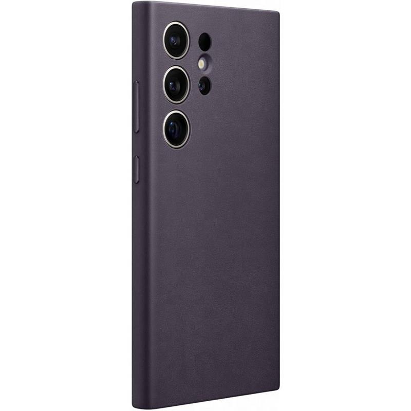 Samsung Vegan Leather Case mobiele telefoon behuizingen 17,3 cm (6.8"") Hoes Violet