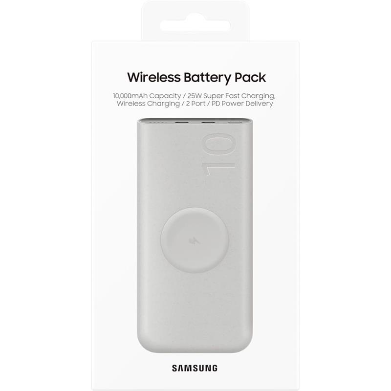 Samsung EB-U2510XUEGEU powerbank 10000 mAh Draadloos opladen Beige