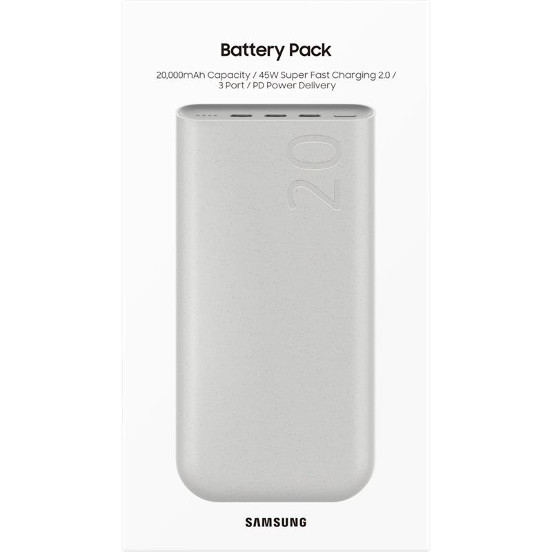 Samsung EB-P4520XUEGEU powerbank 20000 mAh Beige